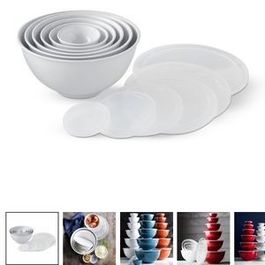 Set of 6 Melamine Mixing Bowls